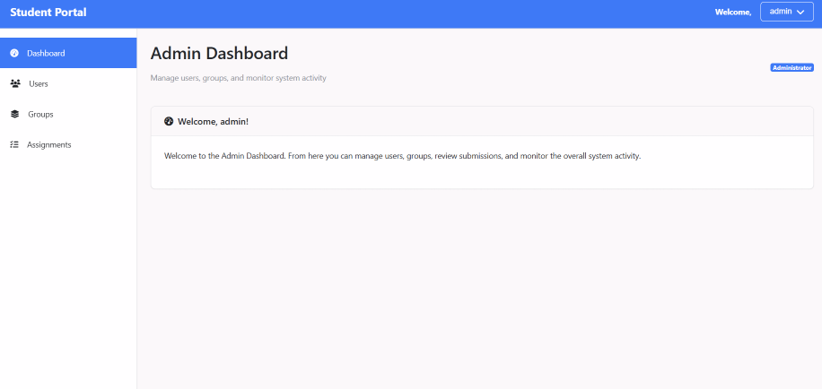 Student Management Portal